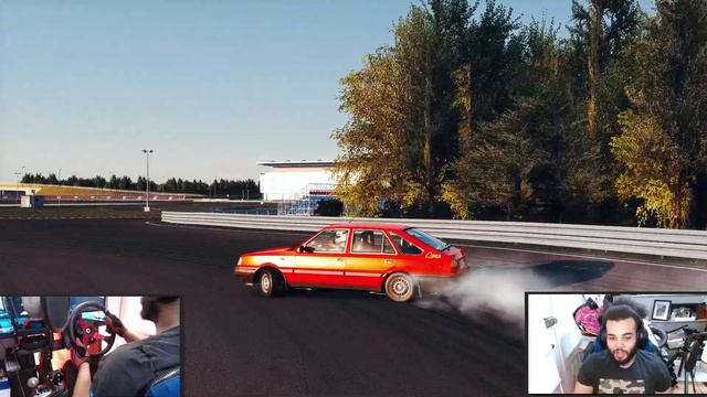 Polonez Caro FSO 1.6 GLI - Driftuje na torze! - Assetto Corsa смотреть онлайн