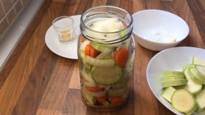 Маринованные кабачки с корицей!
