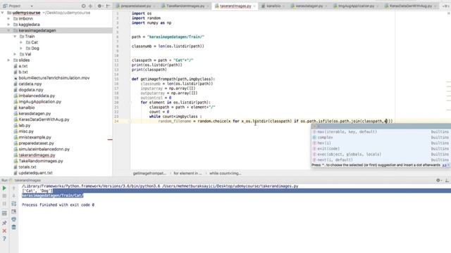 5.5 Coding our CustomDataGenerator with ImgAug - Get Images Randomly from File смотреть онлайн