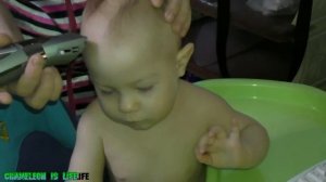 #208 Максимка Первая стрижка, на лыса  28 11 15 \1 годик