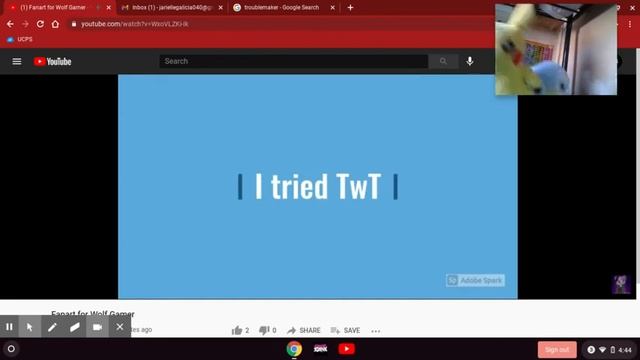 The small duo react to Fanart for Wolf Gamer смотреть онлайн