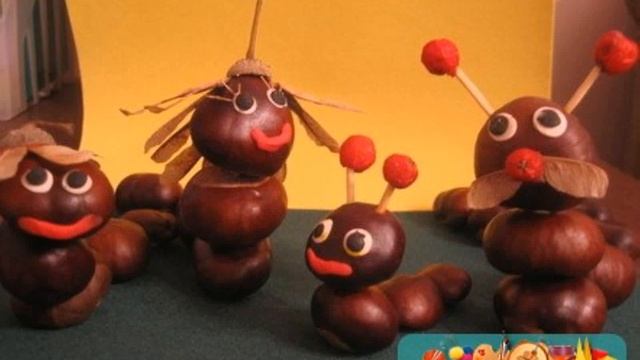 Поделки Из Каштанов смотреть онлайн