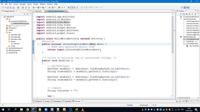 20 - TP14 - Java Android - Menu - Dialog смотреть онлайн