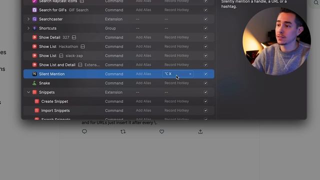 Silence Twitter Handles with Raycast смотреть онлайн