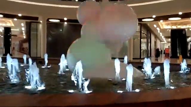 Офигенный фонтан в ТЦ Сити молл смотреть онлайн