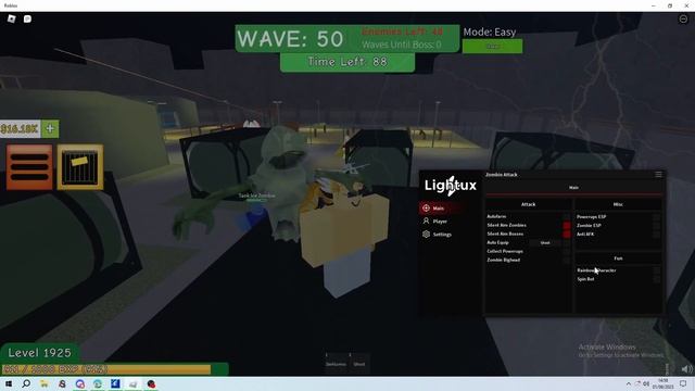 (BEST) ZOMBIE ATTACK SCRIPT | PC & MOBILE SUPPORT | PASTEBIN | Roblox Script/Hack Showcase смотреть онлайн