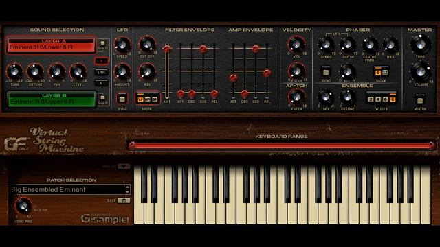 GForce Virtual String Machine Synthesizer VST Emulation смотреть онлайн