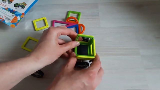 Магнитный конструктор из FIX PRICE