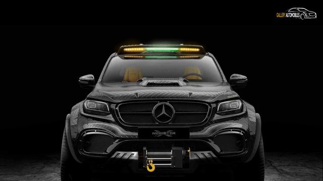 Mercedes X-Class 6x6 Pickup Custom Exy Monster X Concept