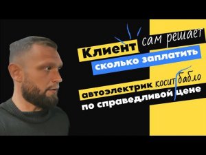 Ремонт по ценам клиентов (автоэлектрика).