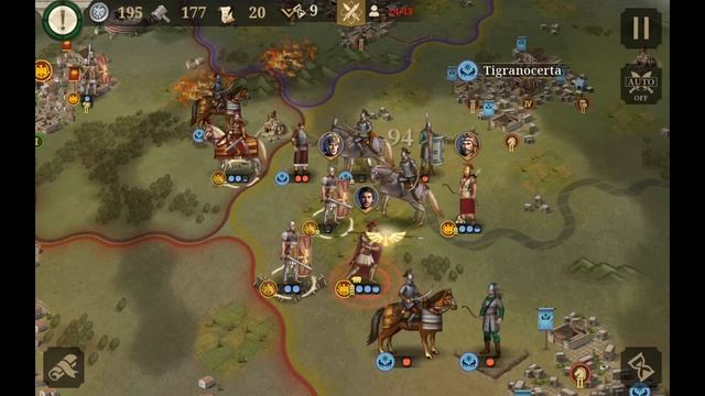 Battle of Tigranocerta. Рим (The Mithridatic Wars) - #2. Great Conqueror: Rome. смотреть онлайн