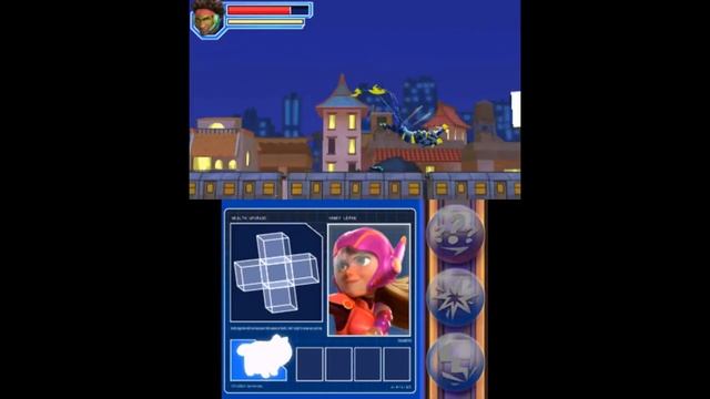 Big Hero 6: Battle in the Bay (3DS) Boss 1 Walkthrough смотреть онлайн