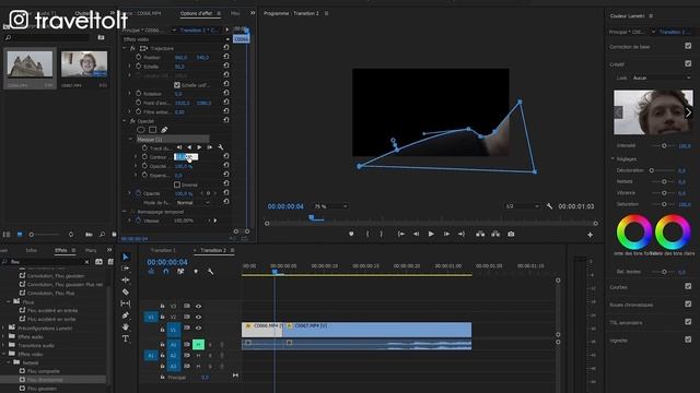 3 transitions stylées et super faciles pour améliorer vos vidéos - Tuto Adobe Premiere en français смотреть онлайн