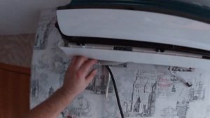 Закладка трассы для кондиционера,монтаж конд.на трассу.