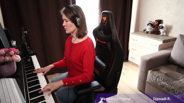 🎼🎹🎞️✂️  Westworld Theme (Djawadi R) [Pianistka Katrine] (мелодии со Стримов)