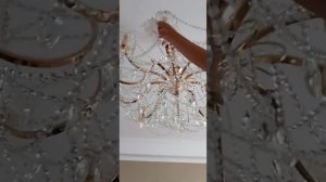 Способ  легко  и быстрого мытья люстры