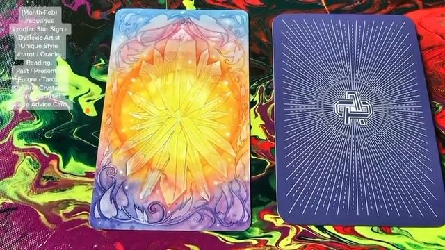 (Month-Feb) #aquarius #zodiac Star Sign - Dyslexic Artist Unique Style #tarot / Oracle- Reading. смотреть онлайн