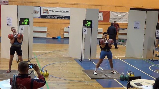 Junior World Championship 2012 Alexander Donskih jerk 2x32 kg kettlebells смотреть онлайн