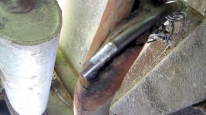 Ремонт авто. Как восстановить трещины на глушителе авто с помощью холодной сварки. #холодная_сварка