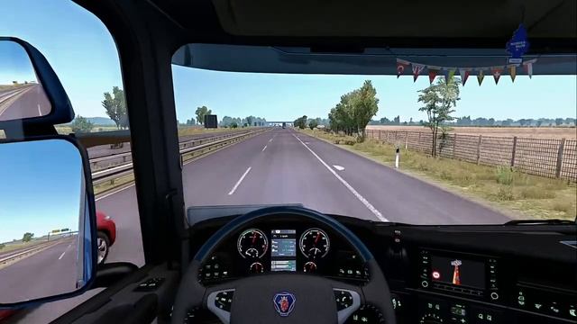ETS2 1.38 ProMods 2.50 Scania R520 Zagreb - Leskovac смотреть онлайн