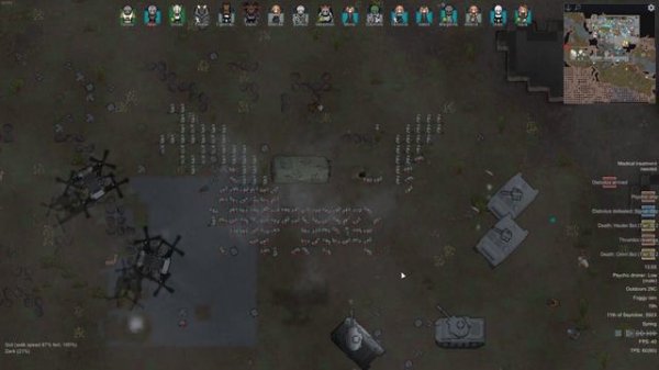 Truly a GATEworld moments (Rimworld Vehicle Framework + Aerocraft Framework)