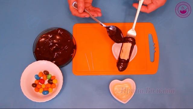 Десерт из банана "Пингвины"/ Банановый десерт/ Поделки из фруктов и овощей/ Fruit Carving смотреть онлайн