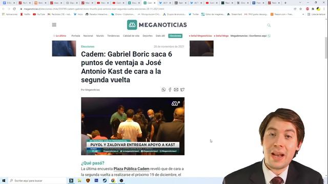 KAST CRECE en las ENCUESTAS y se ACERCA a BORIC ¡EFECTO SICHEL y PARISI! смотреть онлайн