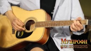 Как звучит акустическая гитара Cort AD 880 NS