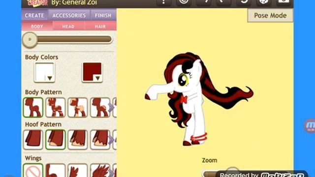 Как двигать части тела у пони на планшете смотреть онлайн