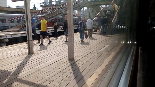 ЭД4М "Фрязево" - "Москва Курский Вокзал". смотреть онлайн
