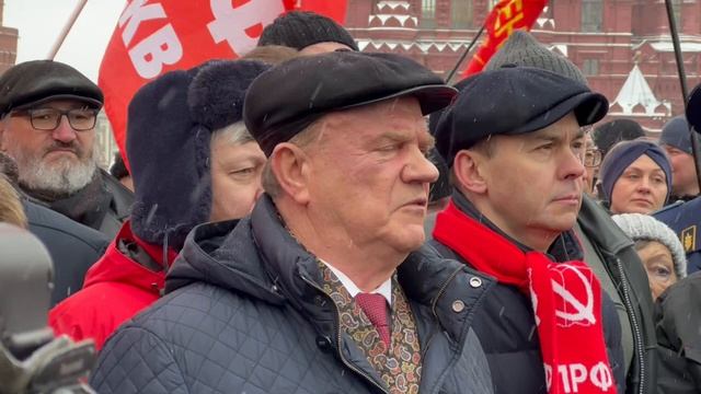 СРОЧНО! ГЕННАДИЙ ЗЮГАНОВ ВЫСТУПАЕТ НА КРАСНОЙ ПЛОЩАДИ В ДЕНЬ ПАМЯТИ ИОСИФА СТАЛИНА 5 МАРТА 2023 ГОД смотреть онлайн