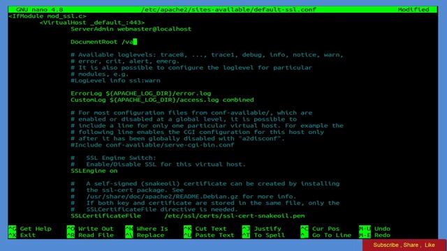 How To Change /var/www/html Document Root in Apache On Ubuntu 20.04 смотреть онлайн