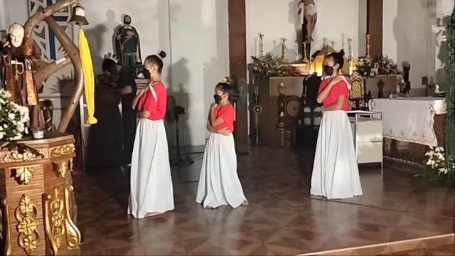 Ang pagdalaw ng Anghel Gabriel Kay Maria Liturgical Dancers 2021 смотреть онлайн