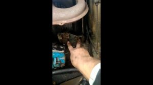 Установка воздушного компрессора на т-40