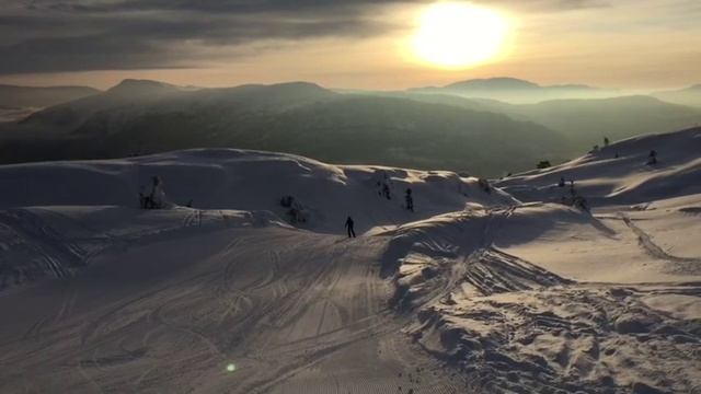 Geilo Hafslo Norway 2014/2015; Magical Winter Lights Of Hafslo смотреть онлайн