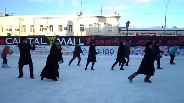 Вэлнэс танец!!! На катке! Январь 2016 смотреть онлайн