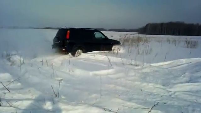 Хонда СРВ зимний офф роуд смотреть онлайн