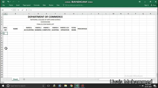 Excel 2016 | Microsoft office Excel | Total, Percentage,Sort | Malayalam tutorial смотреть онлайн