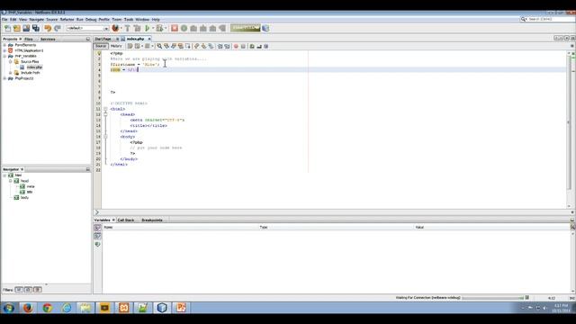 Ch 2 - PHP Variables Example смотреть онлайн