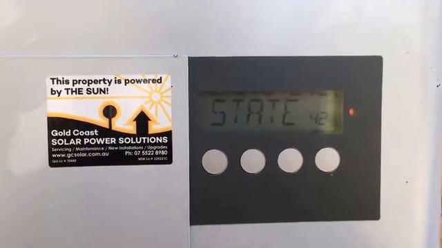 Fronius STATE 421 Error Message смотреть онлайн