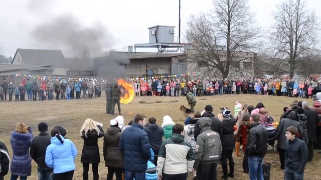 Выступление от Кинологического центра. Масленица 2014, Колодищи смотреть онлайн