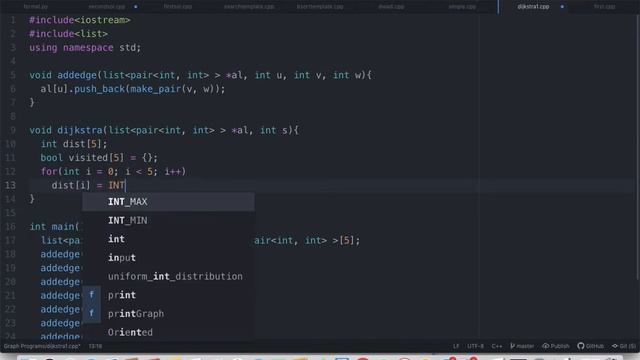 Dijkstra Adjacency List смотреть онлайн
