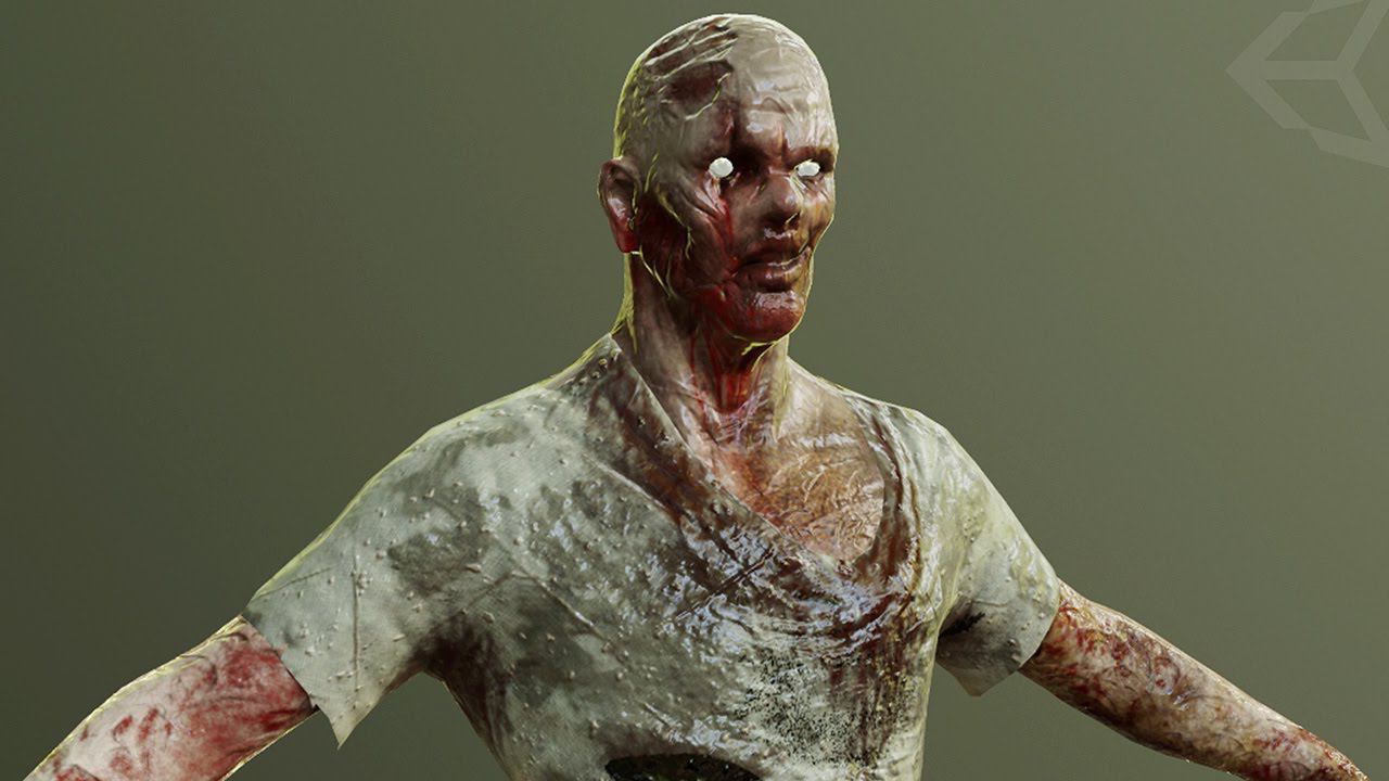 [Timelapse] Zombie Sculpt In Zbrush For Horror-game On Unity 5