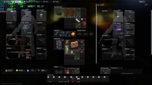 Escape From Tarkov : RTX 3070 TI 8GB |Various Settings | смотреть онлайн