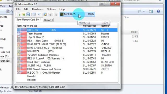 How to make PSX Emulator memory card file and transfer save of different file formats memorycard смотреть онлайн