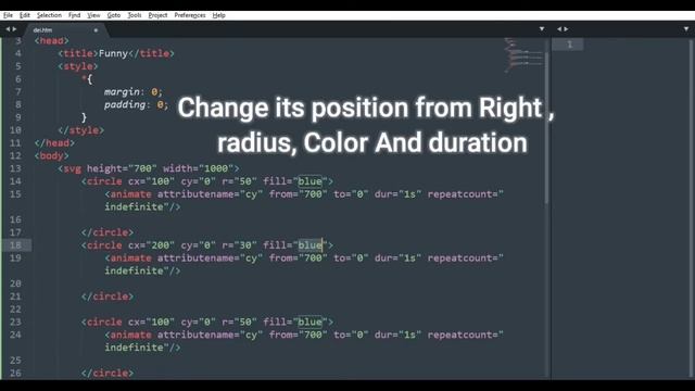 Amazing Upward Floating Circle using HTML | Pure HTML | SVG (Scalable Vector Graphics) | смотреть онлайн