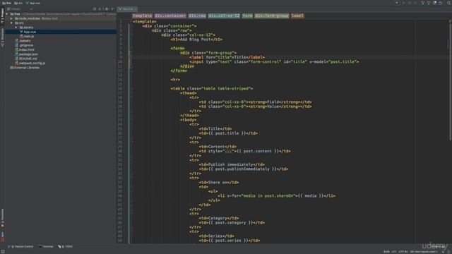 Vue.js 116 Text inputs textareas смотреть онлайн