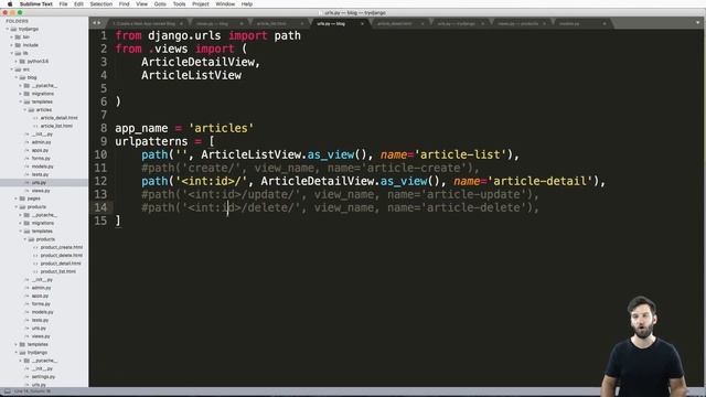 Try DJANGO Tutorial - 37 - Class Based Views - DetailView смотреть онлайн