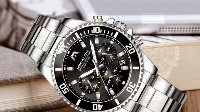 Обзор и характеристики мужских часов MEGALITH 8046M. Отзыв на часы Мегалит для мужчин с Алиэкспресс.