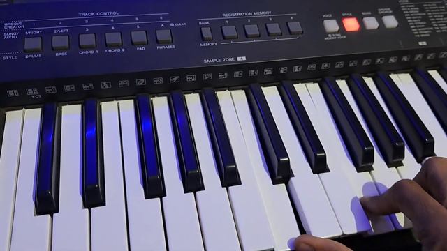 How to set split Voice on keyboard PSR E463, E423, E373, E262, E443, E433, E263 смотреть онлайн